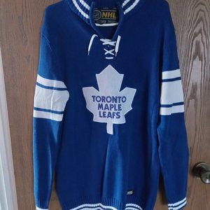 Toronto Maple Leafs NHL Knit Sweater Jersey